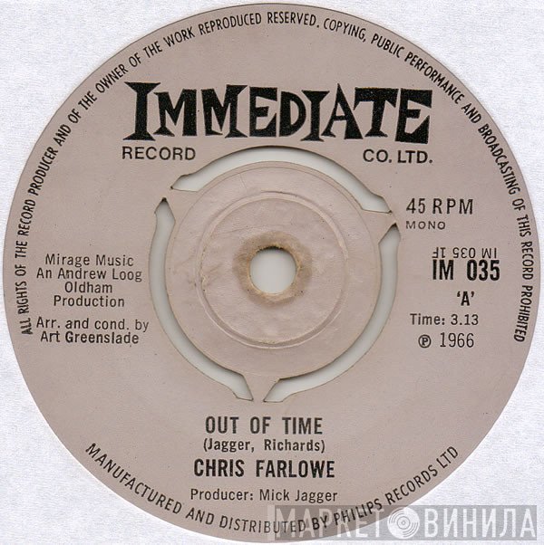 Chris Farlowe - Out Of Time