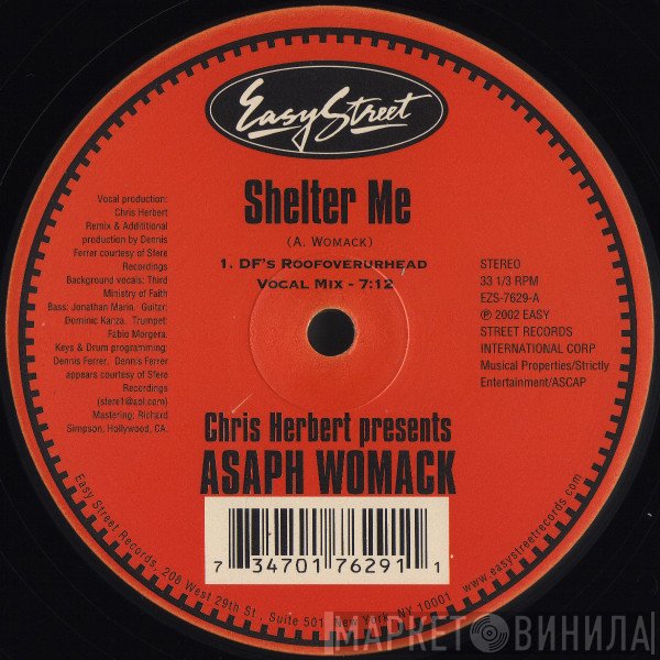 Chris Herbert, Asaph Womack - Shelter Me