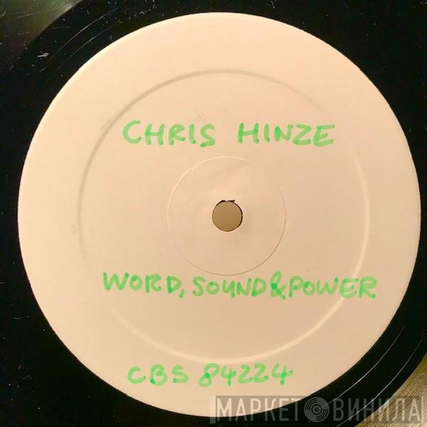 Chris Hinze And Word, Sound And Power  - Word, Sound And Power