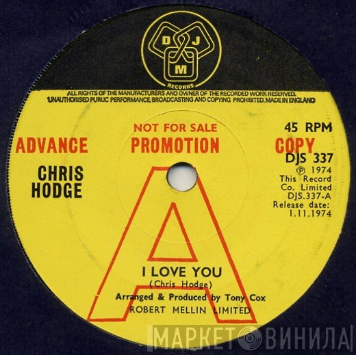 Chris Hodge  - I Love You