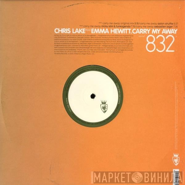 Chris Lake Feat. Emma Hewitt  - Carry Me Away
