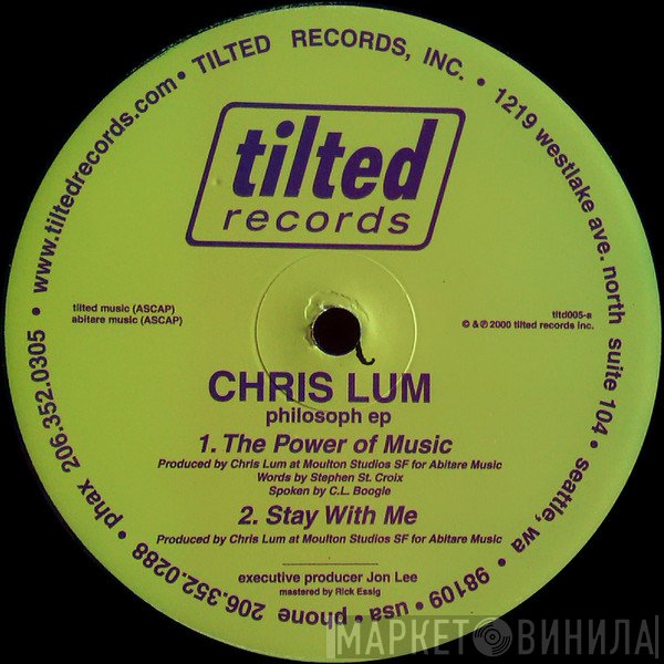 Chris Lum - Philosoph EP