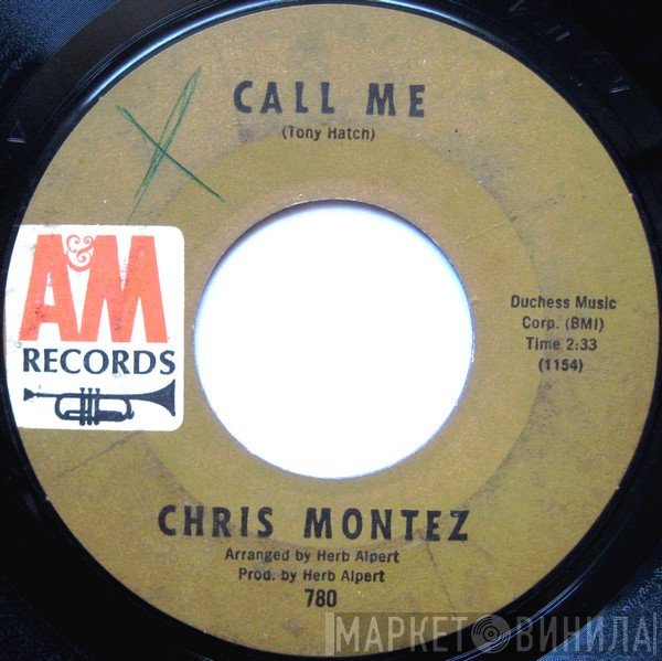 Chris Montez  - Call Me / Go Head On