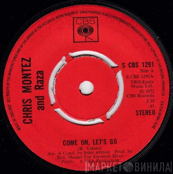 Chris Montez And Raza  - Come On, Let's Go