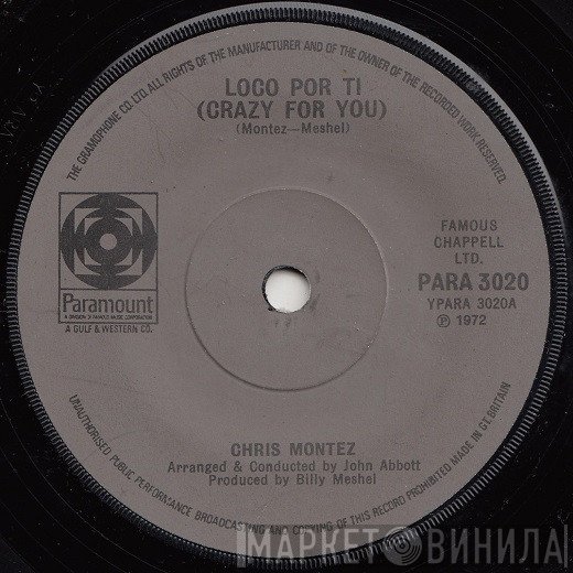 Chris Montez - Loco Por Ti (Crazy For You)