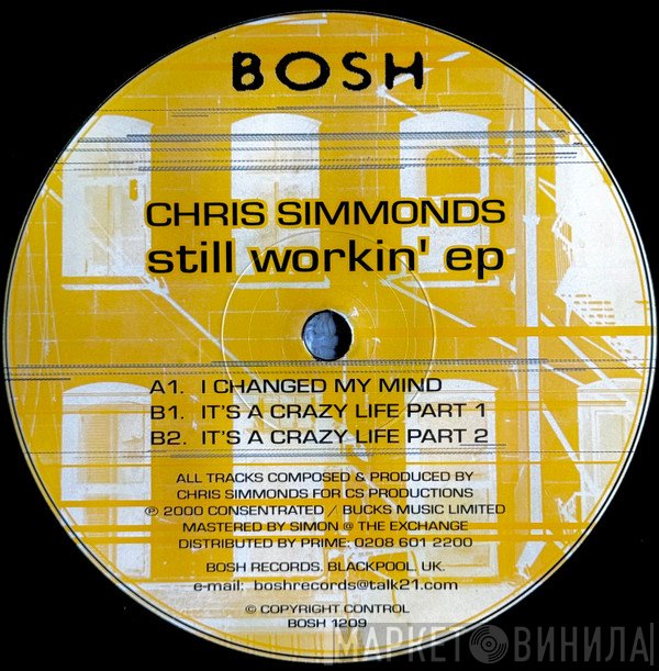 Chris Simmonds  - Still Workin' EP