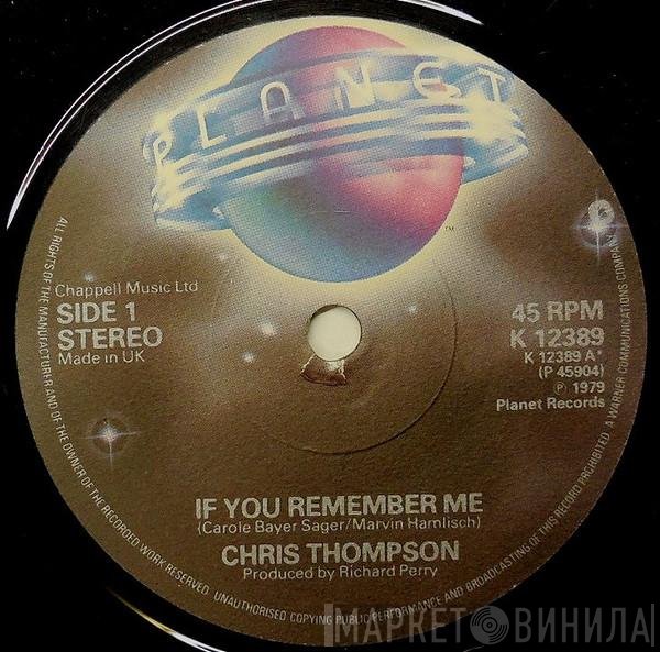 Chris Thompson - If You Remember Me