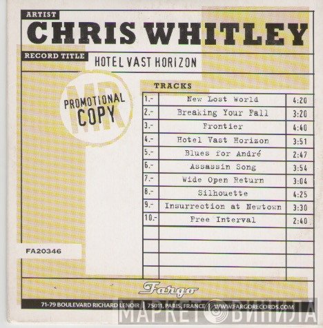 Chris Whitley - Hotel Vast Horizon