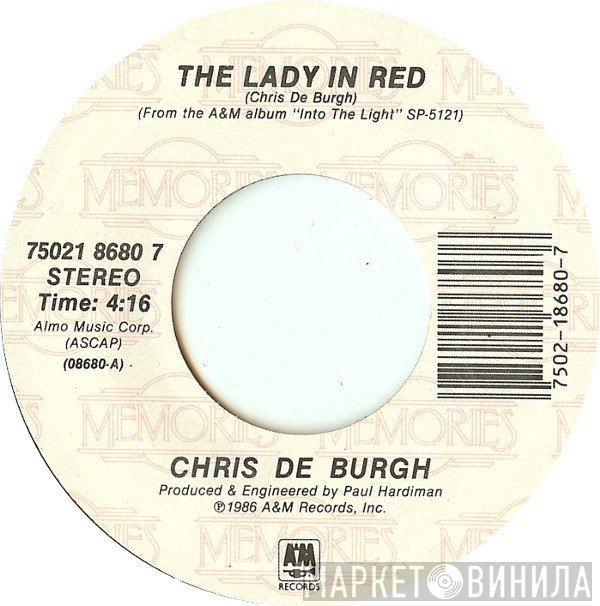 Chris de Burgh - The Lady In Red