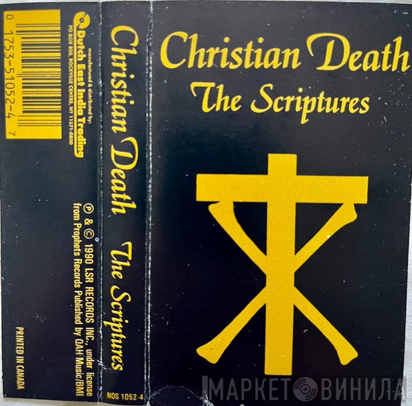 Christian Death  - The Scriptures