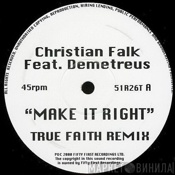 Christian Falk, Demetreus - Make It Right