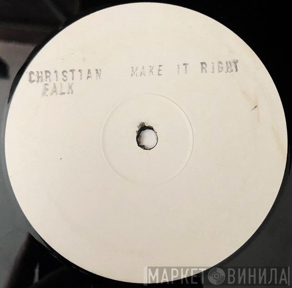 Christian Falk Feat. Demetreus  - Make It Right