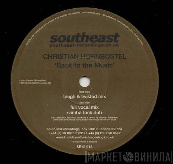 Christian Hornbostel - Back To The Music