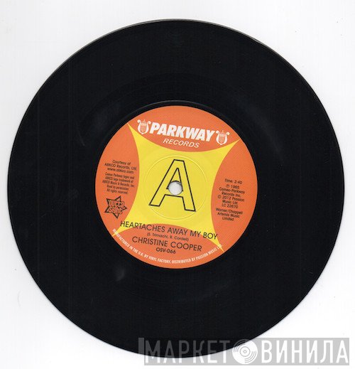 Christine Cooper - Heartaches Away My Boy