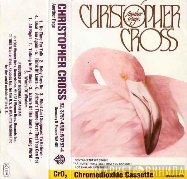 Christopher Cross - Another Page
