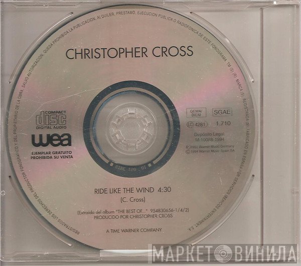 Christopher Cross  - Ride Like The Wind