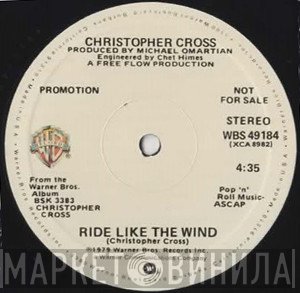 Christopher Cross  - Ride Like The Wind