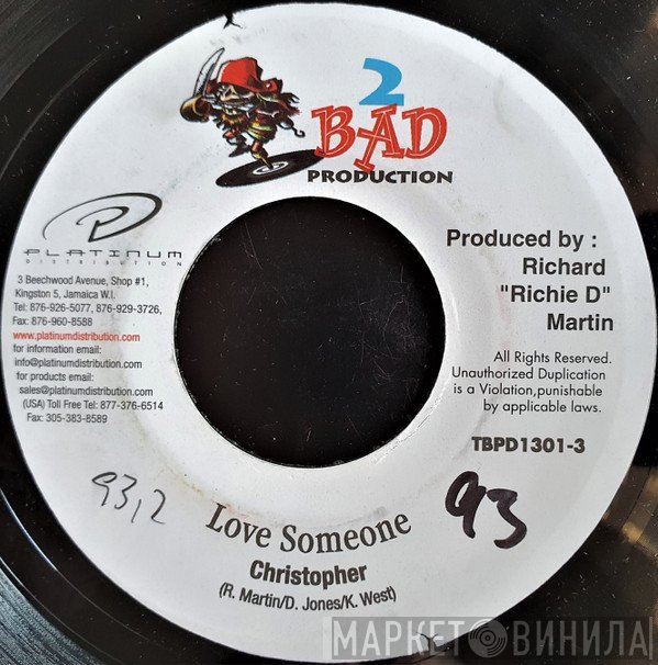 Christopher  - Love Someone