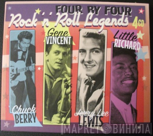 Chuck Berry, Little Richard, Jerry Lee Lewis, Gene Vincent - Four By Four  Rock 'n' Roll Legends