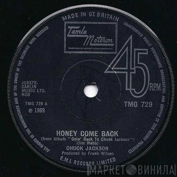 Chuck Jackson - Honey Come Back / What Am I Gonna Do Without You