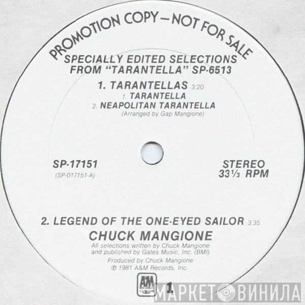 Chuck Mangione - Specially Edited Selections From "Tarantella"