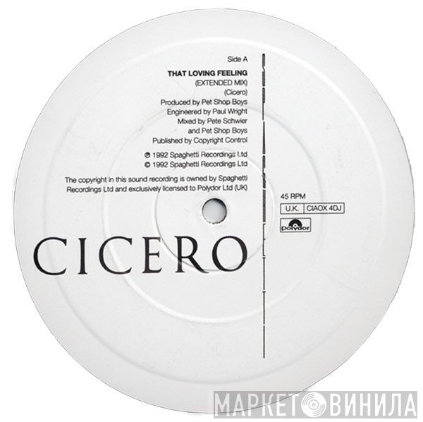 Cicero - That Loving Feeling