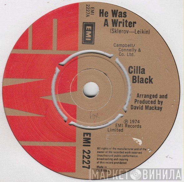 Cilla Black  - He Was A Writer