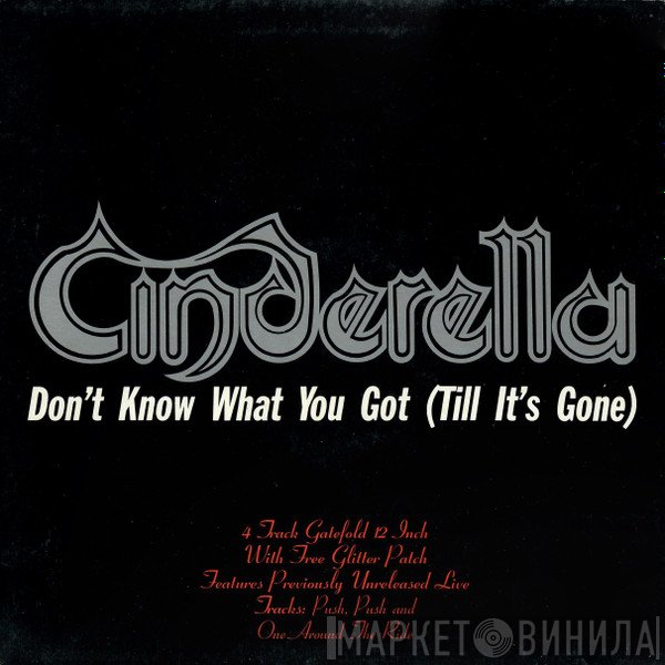 Cinderella  - Don't Know What You Got (Till It's Gone)