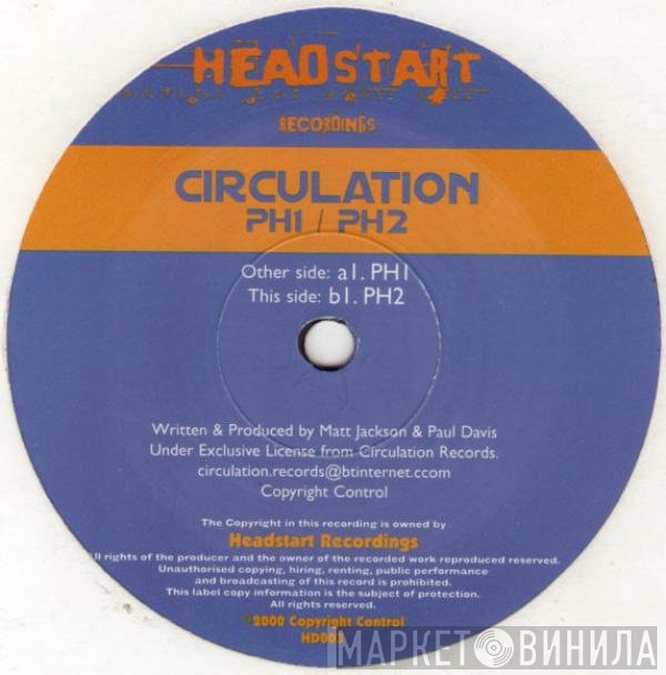 Circulation  - PH1 / PH2