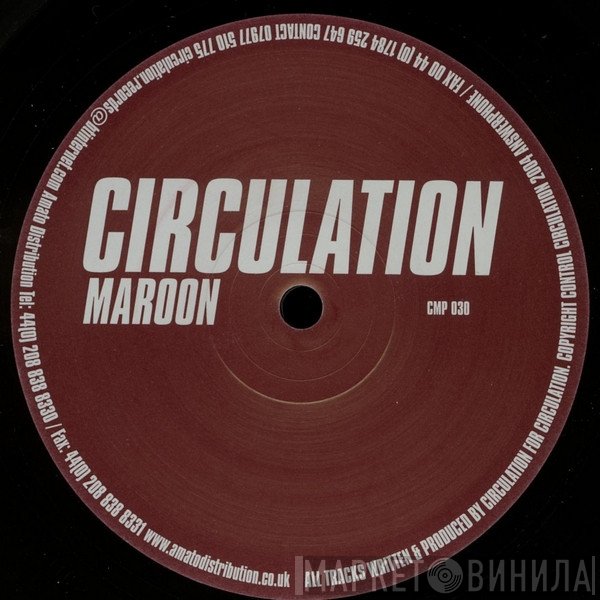 Circulation  - Maroon