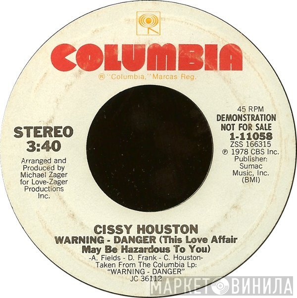 Cissy Houston - Warning - Danger (This Love Affair May Be Hazardous To You)