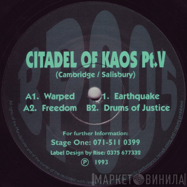 Citadel Of Kaos - Pt. V