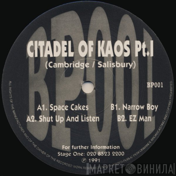 Citadel Of Kaos - Pt. I