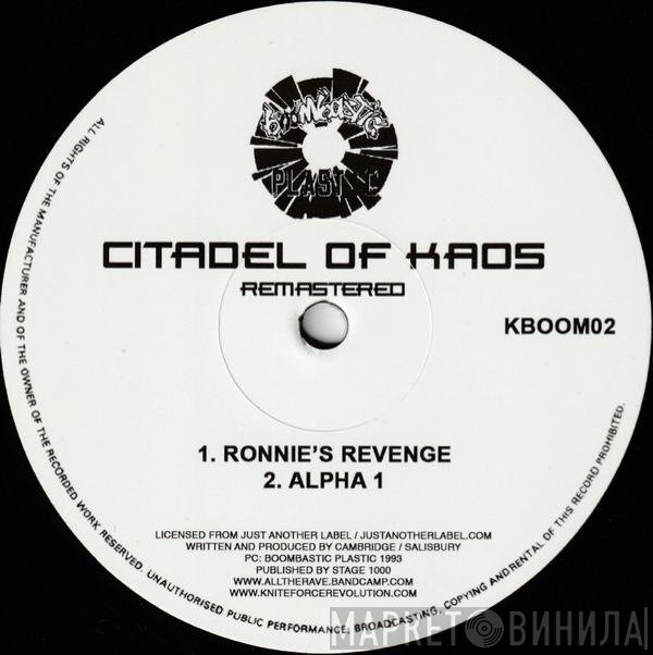 Citadel Of Kaos - Ronnies Revenge EP