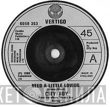 City Boy - Need A Little Loving