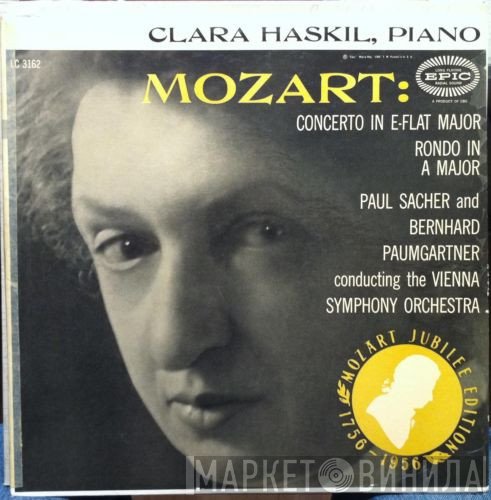 Clara Haskil, Paul Sacher And Bernhard Paumgartner Conducting The Wiener Symphoniker - Wolfgang Amadeus Mozart  - Concerto In E-flat Major / Rondo In A Major