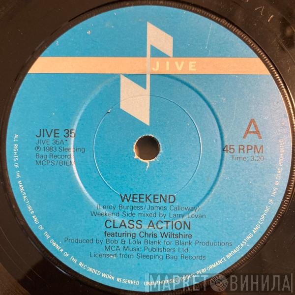 Class Action Featuring Christine Wiltshire  - Weekend