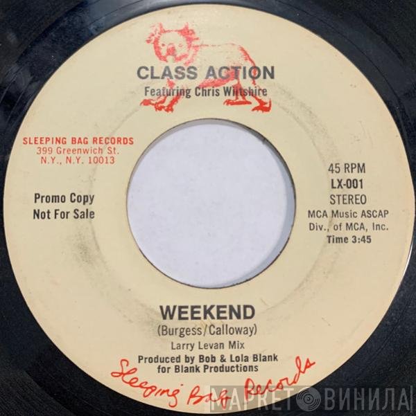 Class Action Featuring Christine Wiltshire  - Weekend