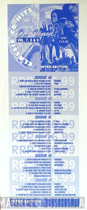  - Classic CD Hits On Vinyl Vol. 7,8 and 9