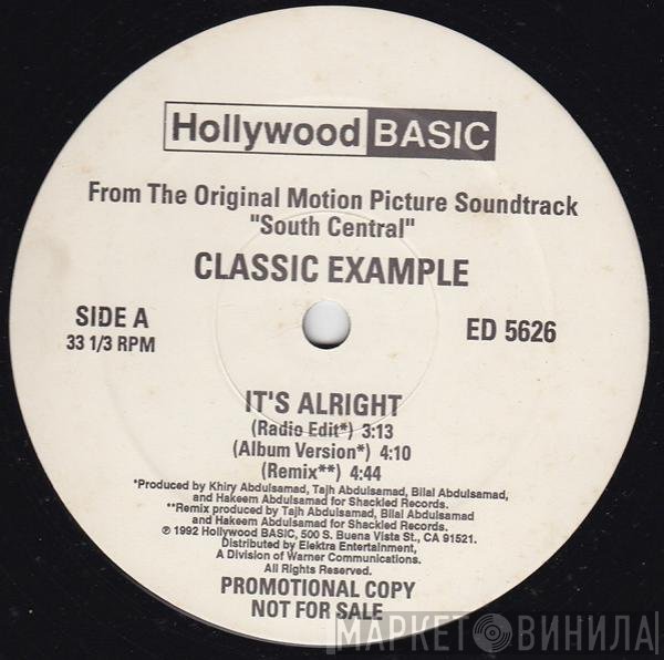 Classic Example  - It's Alright