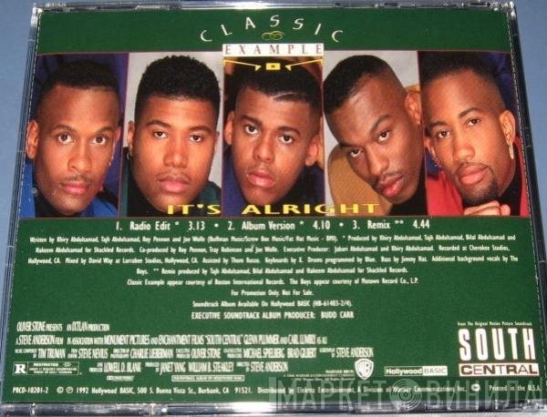 Classic Example  - It's Alright