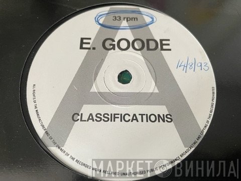 Classifications - E. Goode/Teen Spirit