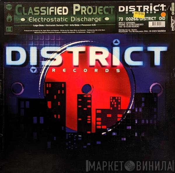 Classified Project  - Electrostatic Discharge
