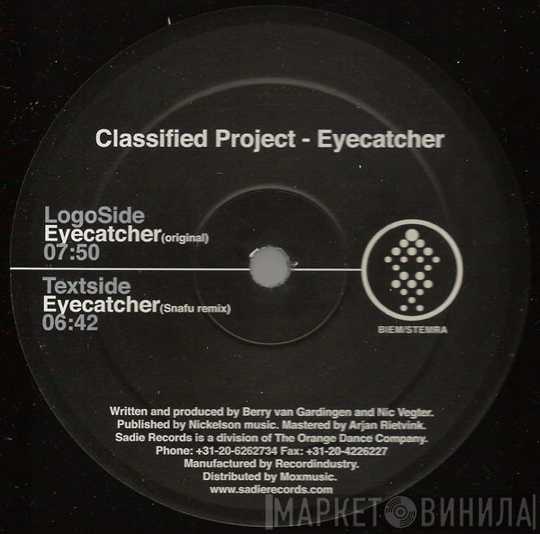 Classified Project  - Eyecatcher