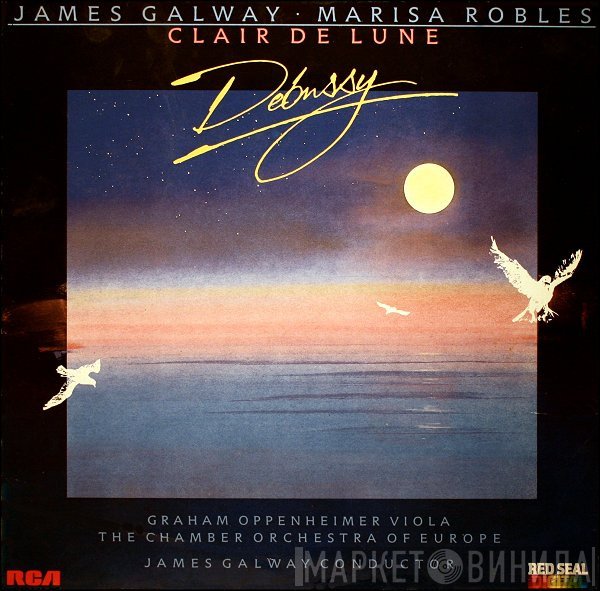 Claude Debussy, James Galway, The Chamber Orchestra Of Europe, Marisa Robles, Graham Oppenheimer - Clair De Lune