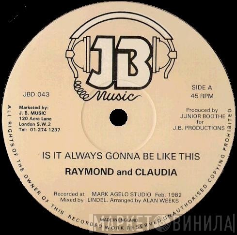 Claudia Fontaine, Ray Simpson  - Is It Always Gonna Be Like This / Paradise In Your Eyes