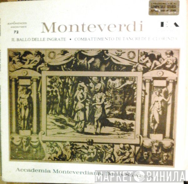 Claudio Monteverdi, Denis Stevens, Accademia Monteverdiana - Il Ballo Delle Ingrate - Combattimento Di Tancredi E Clorinda