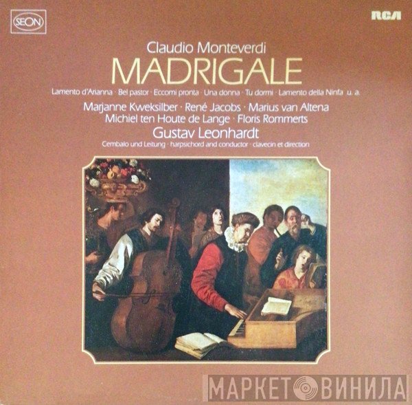 Claudio Monteverdi, Gustav Leonhardt - Madrigale