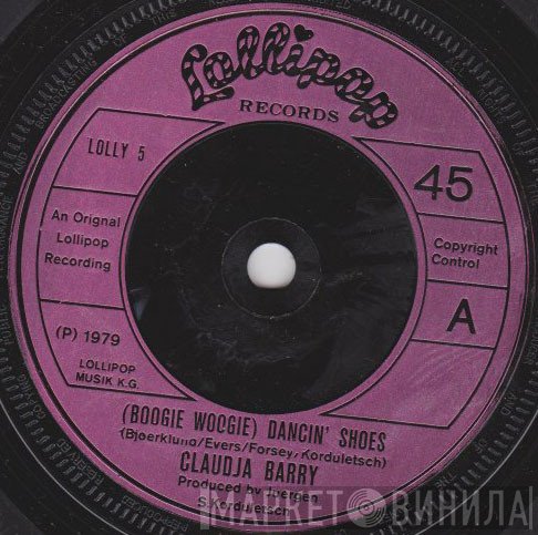 Claudja Barry - (Boogie Woogie) Dancin' Shoes / Boogie Tonight