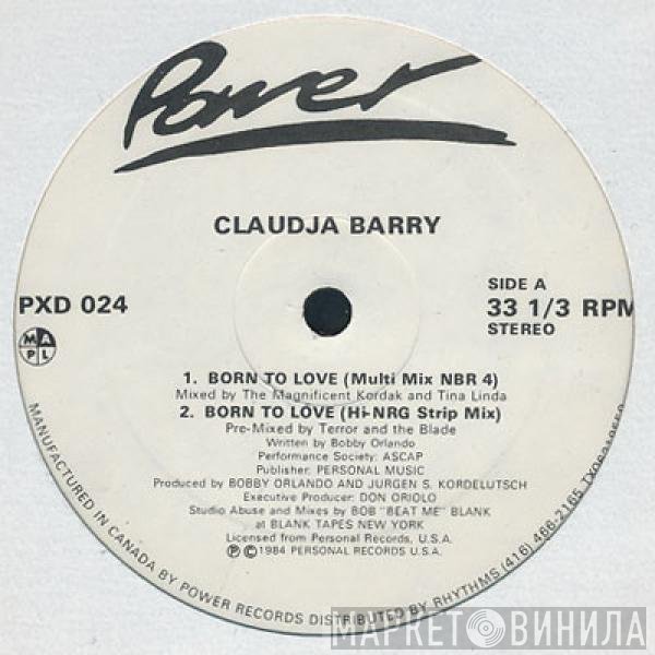 Claudja Barry - Born To Love / Your Sweet Touch